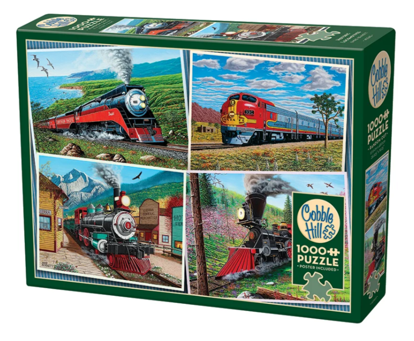 Historic Locomotives 1000 pc