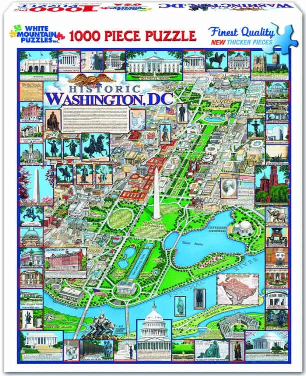 Historic Washington DC 1000 Pc