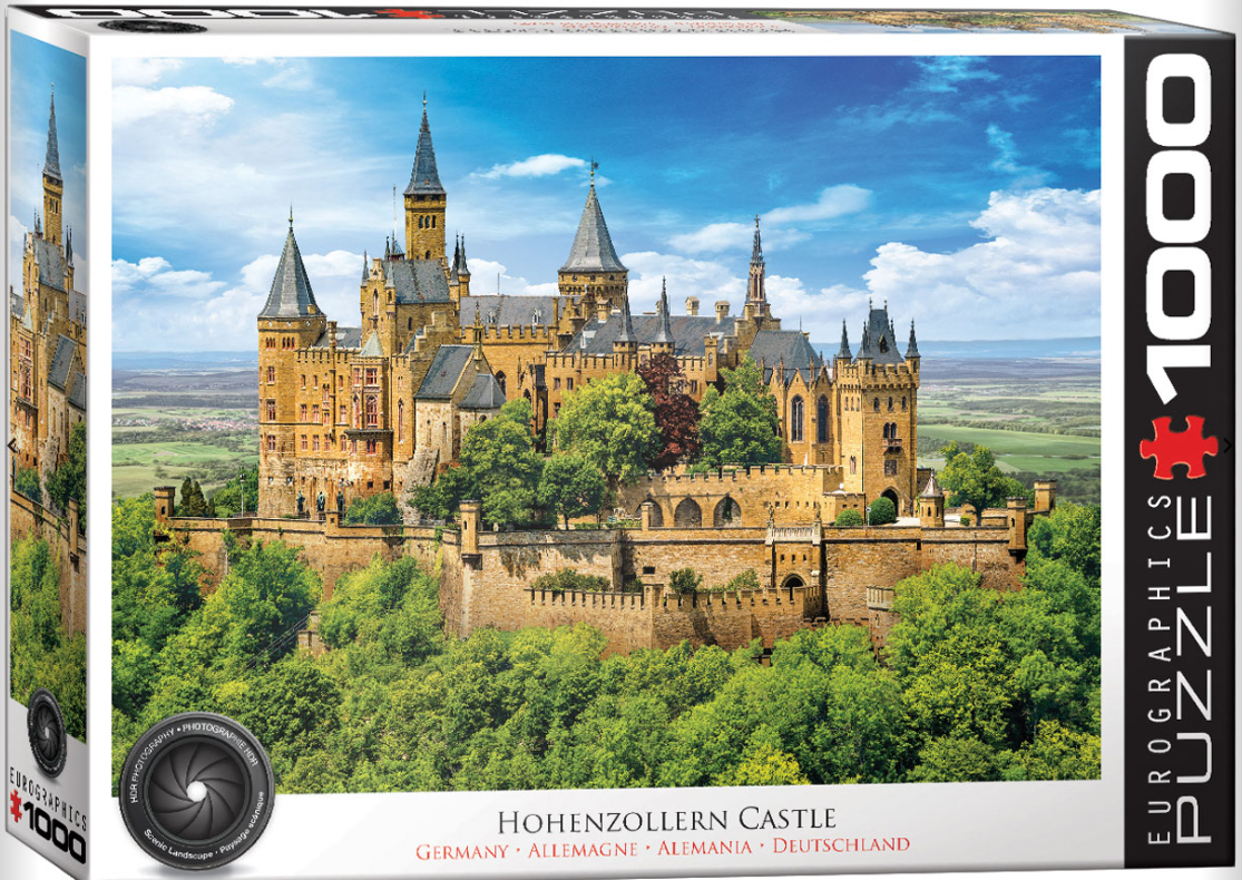 Hohenzollern Castle Germany 1000 pc