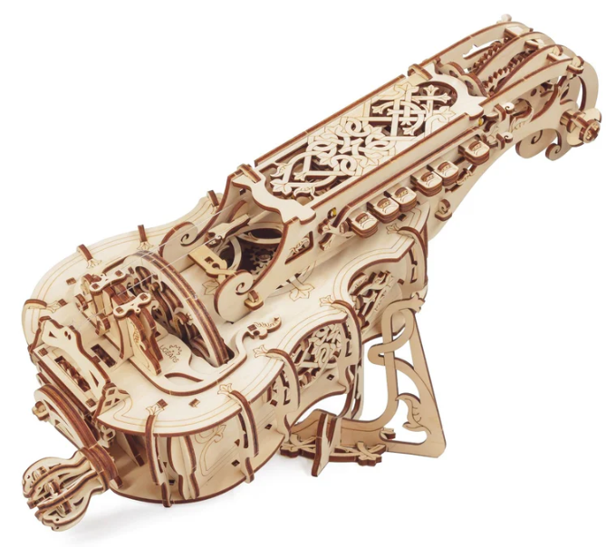 Hurdy Gurdy 3D Wood Mechanical 292 Pc 14+