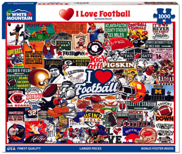 I Love Football 1000 Pc