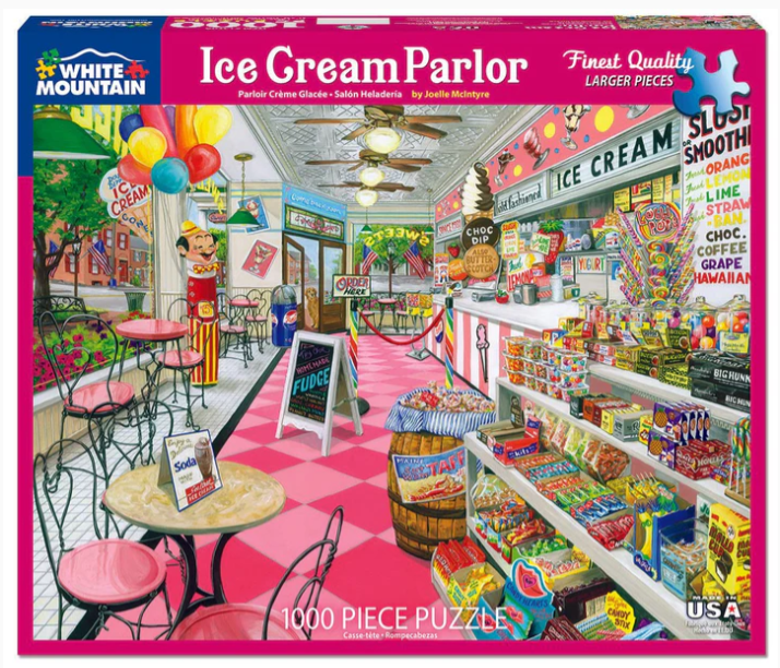 Ice Cream Parlor 1000 Pc