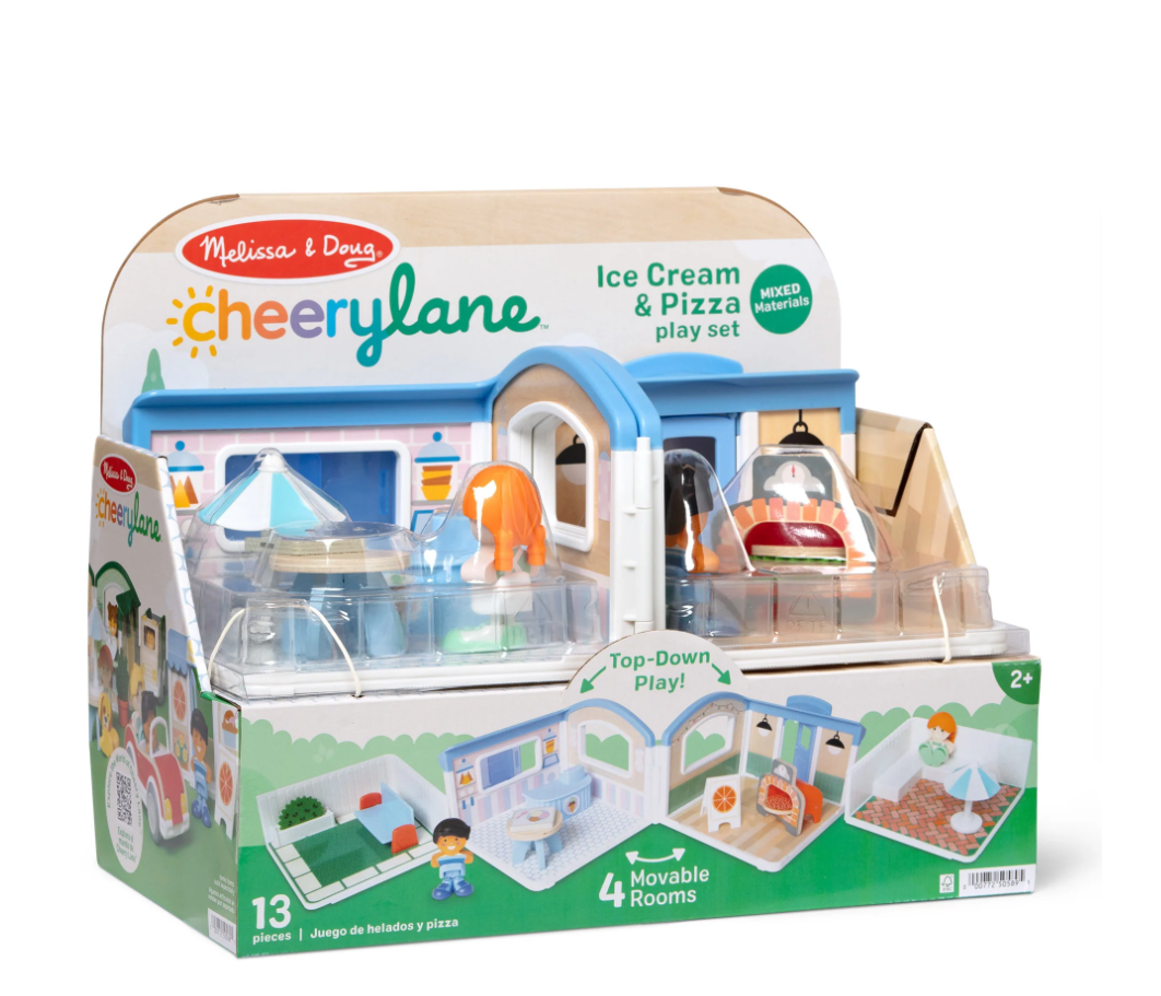 Cheerylane Ice Cream & Pizza Play Set