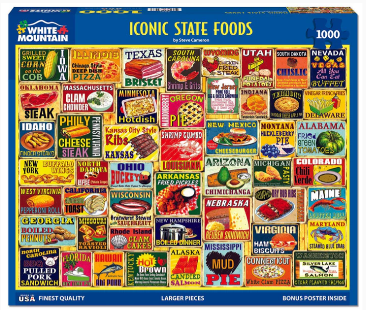 Iconic State Foods 1000 Pcs