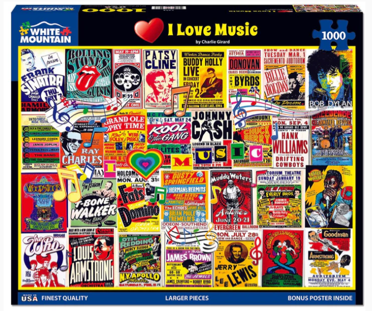 I Love Music 1000 Pc