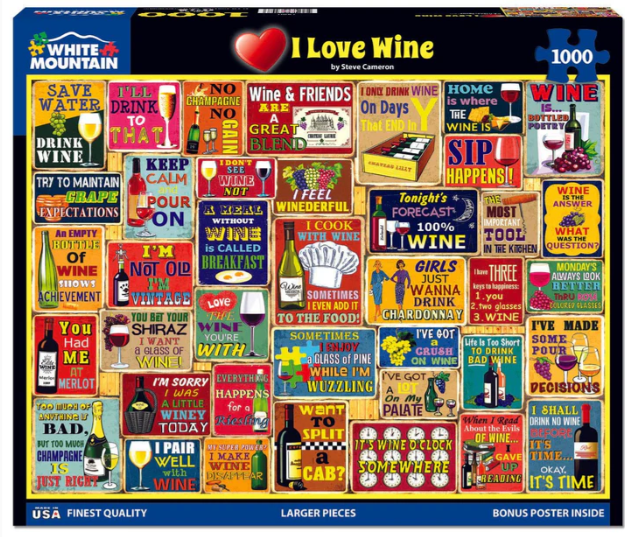 I Love Wine 1000 pc