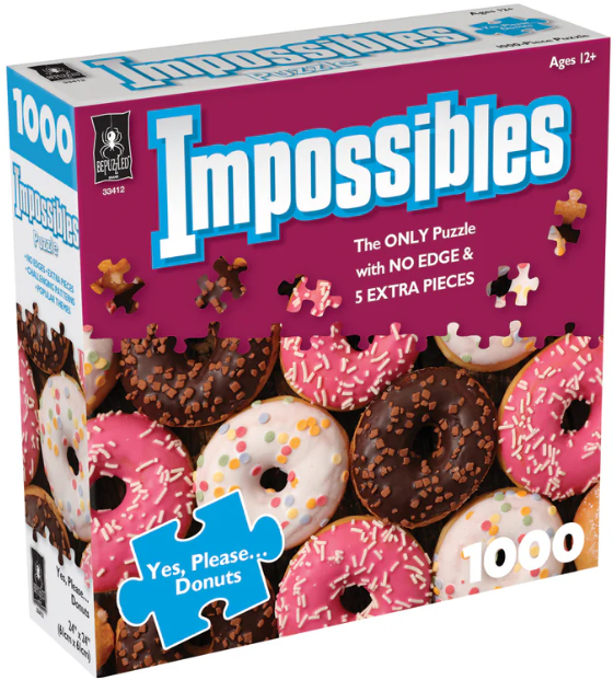 Impossibles Yes, Please... Donuts 1000 Pc 12+