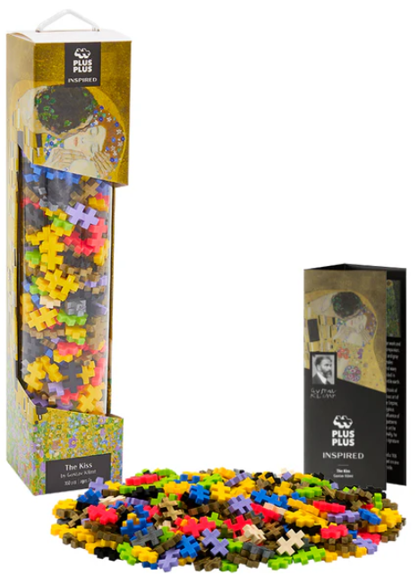 Plus Plus Inspired Klimt The Kiss 350 Pc 7+