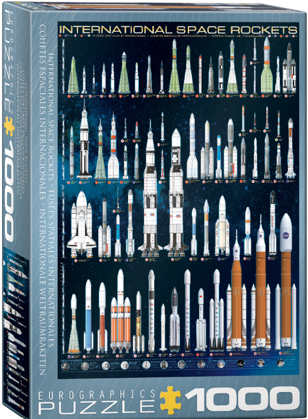 International Space Rockets 1000 Pc