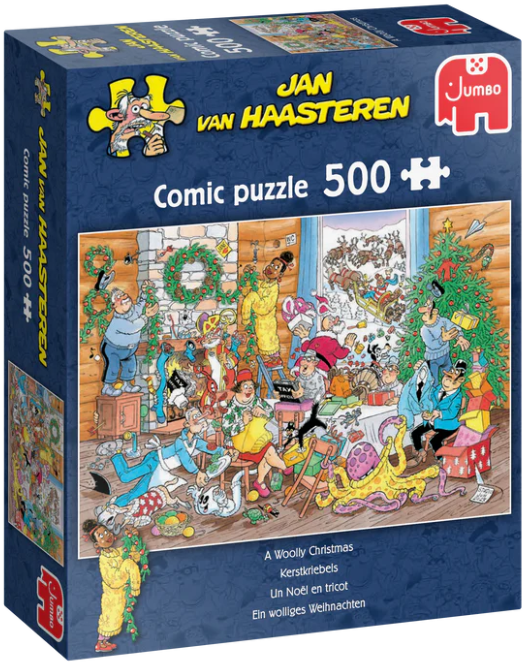 Jan Van Haasteren A Wooly Christmas 500 Pc