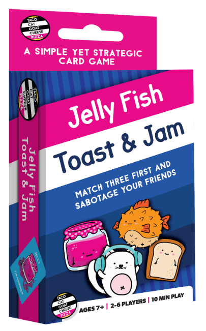 Jelly Fish Toast & Jam 7+ 2-6 players