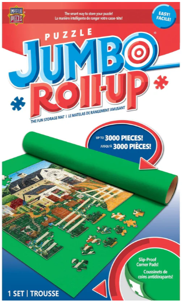 Jumbo Roll Up puzzle storage