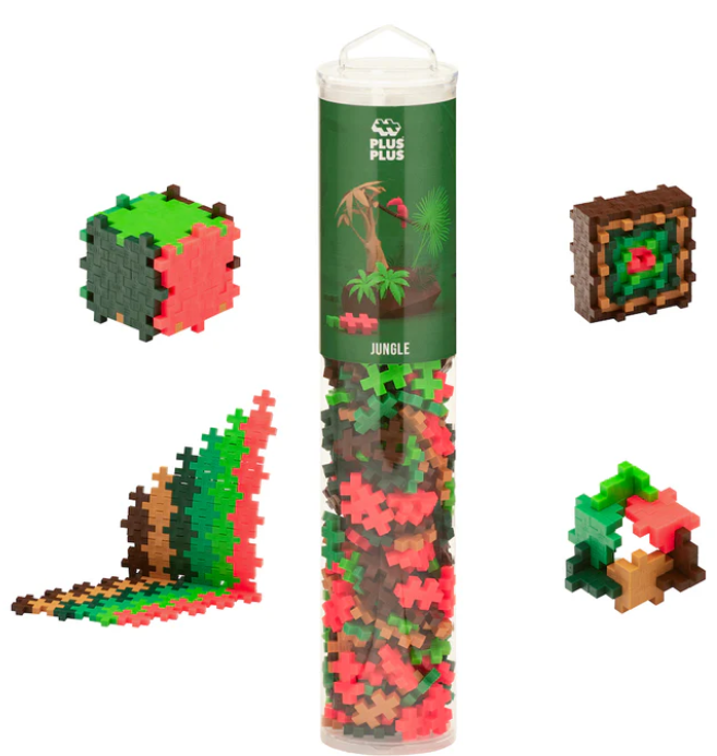 Plus Plus Jungle 240 Pc Tube 5+
