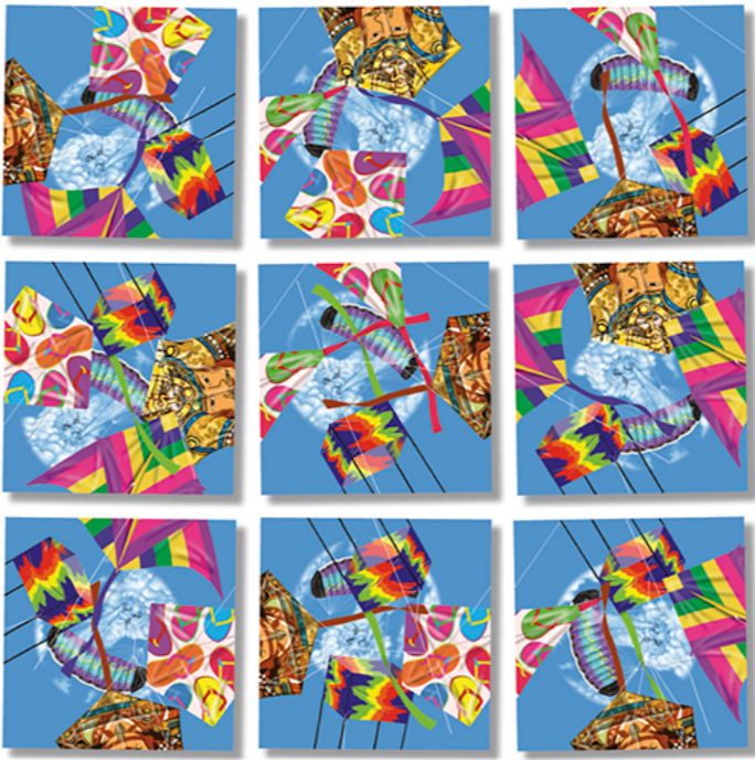 Kites Scramble Squares 4+