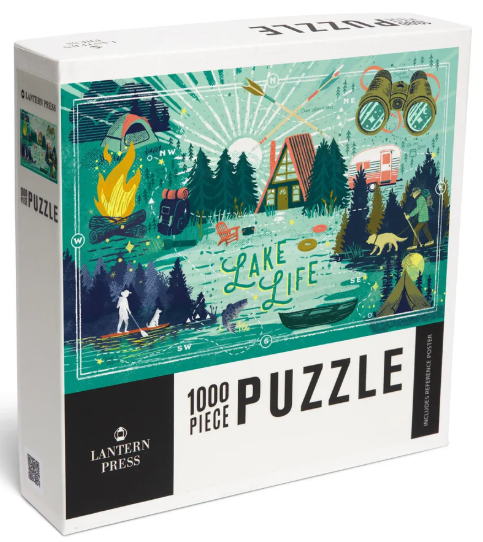 Lake Life Collage - Outdoor Living Series 1000 Pc