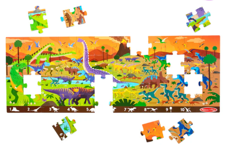 Land of Dinosaurs Search & Find floor 48 pc