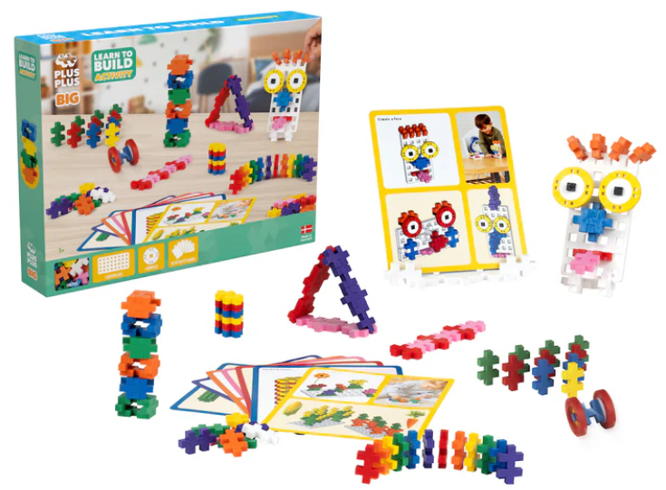 Learn to Build Big Activity Kit 130 pc 1+