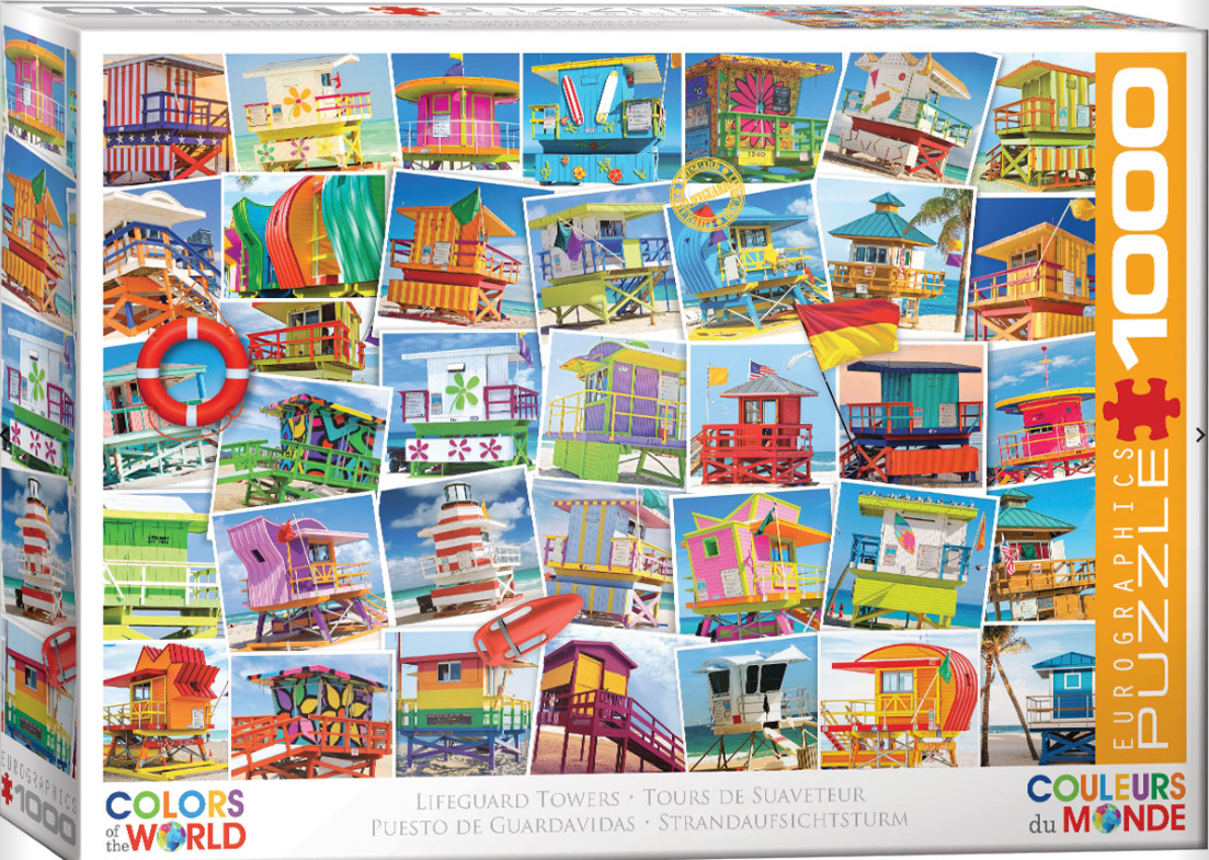 Lifeguard Towers 1000 pc