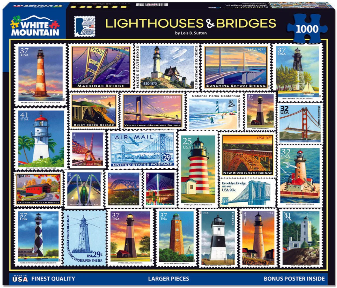 Lighthouses And Bridges 1000 Pc