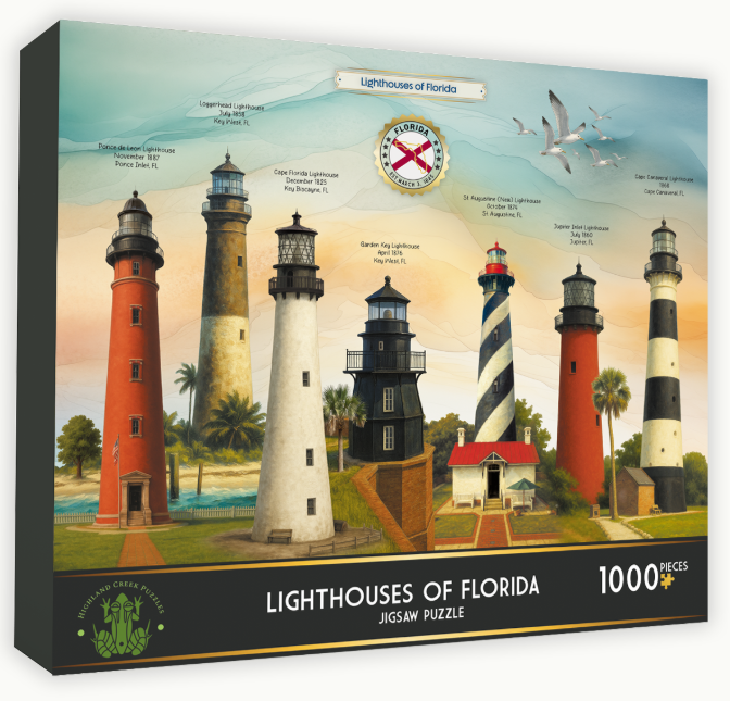 Lighthouses of Florida 1000 pc