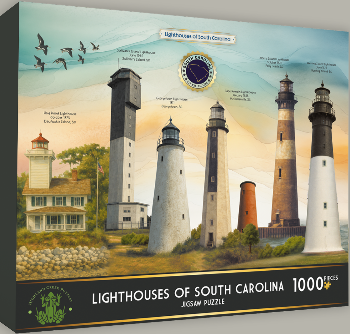 Lighthouses of South Carolina 1000 pc