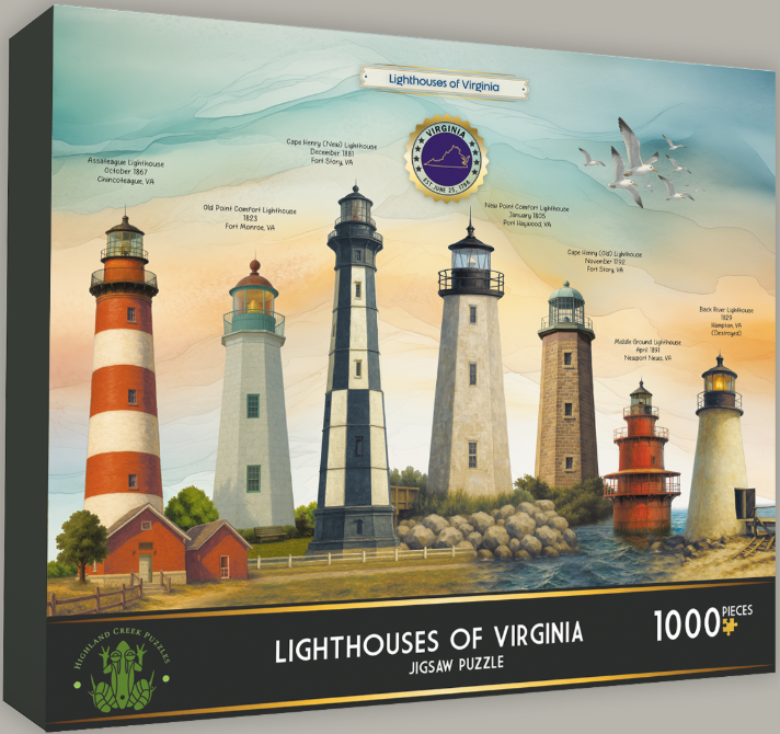 Lighthouses of Virginia 1000 pc