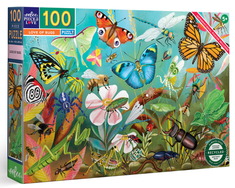Love of Bugs 100 Pc 5+