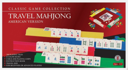 Mahjong Portable travel set 12+ 2-4 players