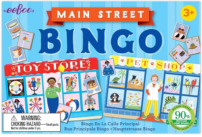 Main Street Bingo Game 3+
