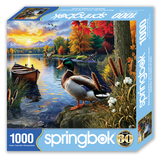 Mallard Morning Glow  1000 pc