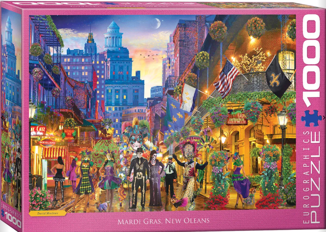 Mardi Gras, New Orleans 1000 pc
