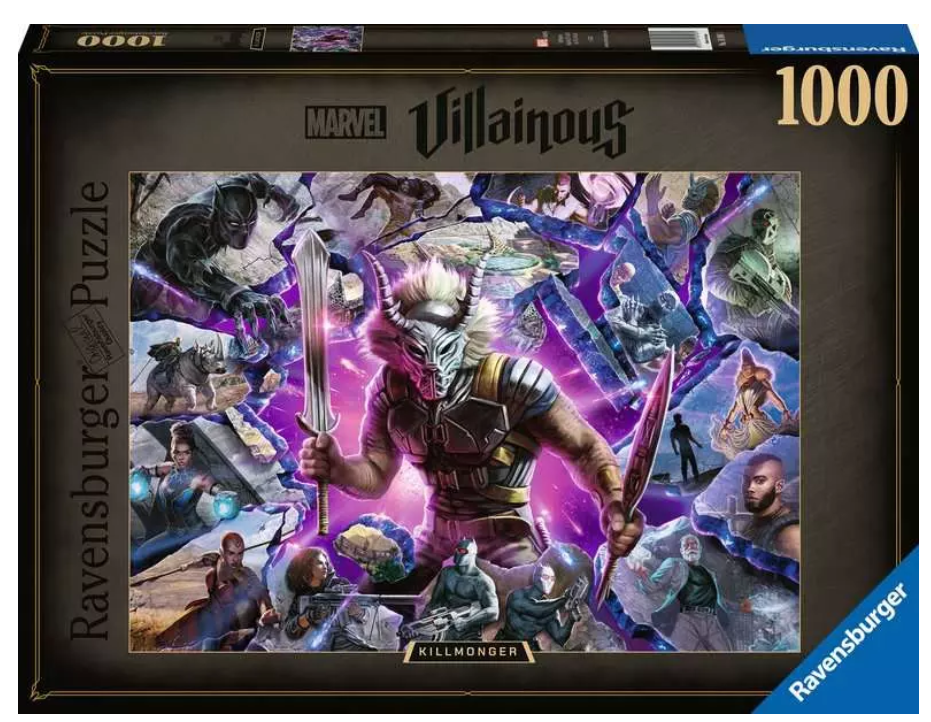Marvel Villainous Killmonger 1000 Pc