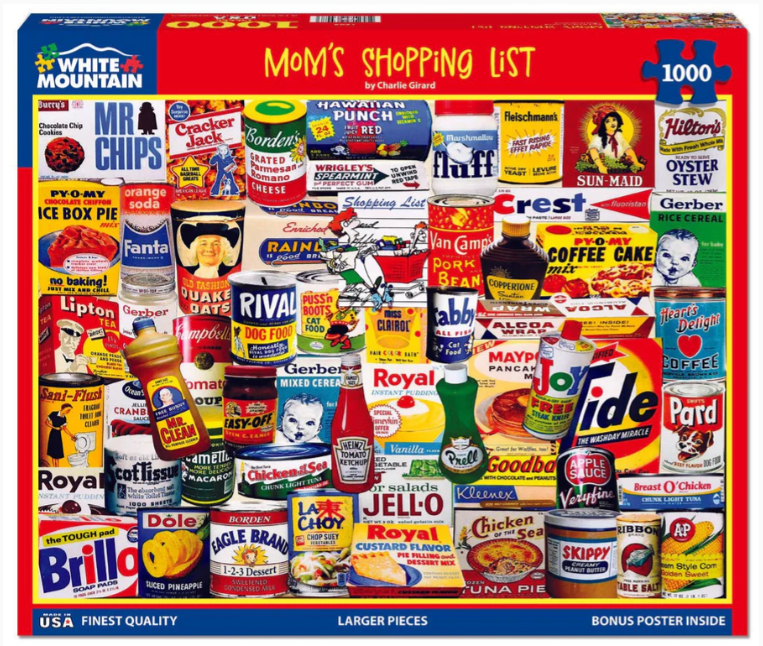 Mom's Shopping List 1000 Pcs