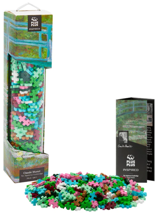 Plus Plus Inspired Monet The Japanese Footbridge 350 Pc 7+