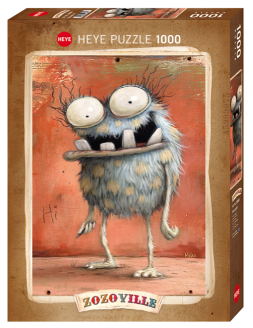 Zozoville Monsta Hi! 1000 Pc (Small Box)