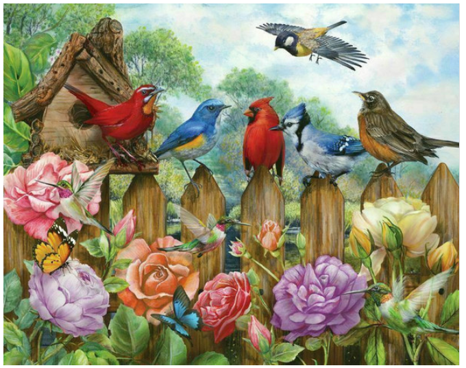 Morning Serenade 36 Pc Lg Puzzles To Remember