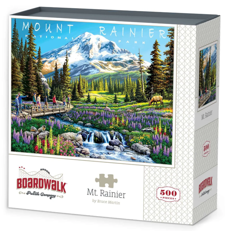 Mount Rainer, National Parks Collection, 500 pc
