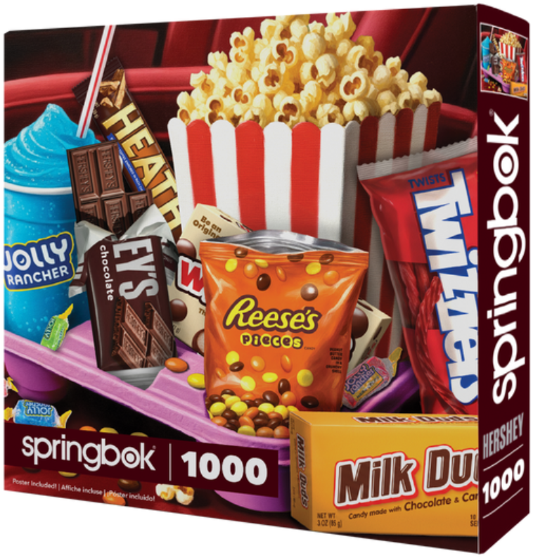 Movie Night Treats, Hershey 1000 pc