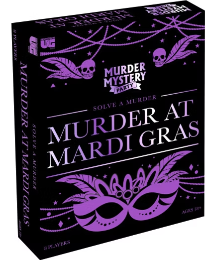 Murder At Mardi Gras Murder Mystery Party Event 18+