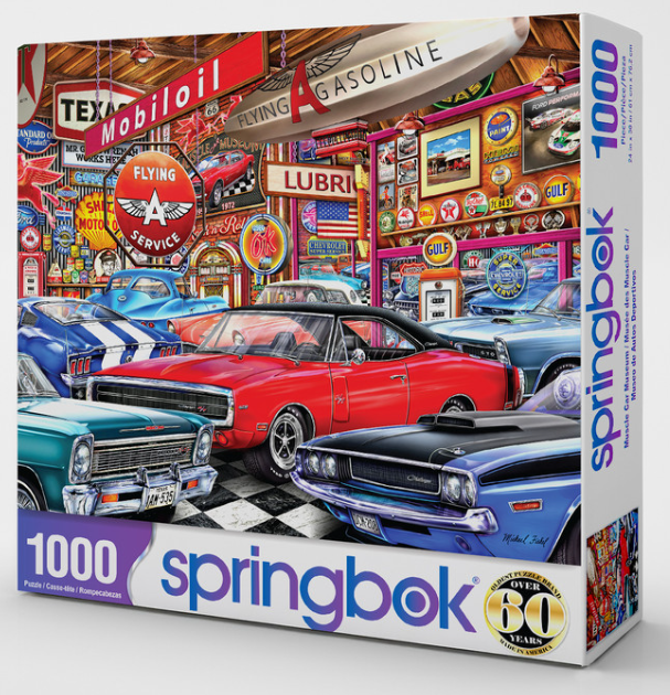 Muscle Car Museum 1000 Pc