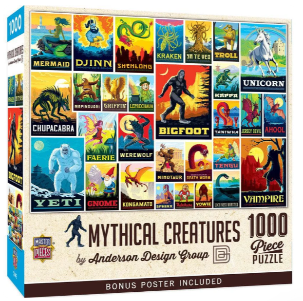 Mythical Creatures 1000 Pc