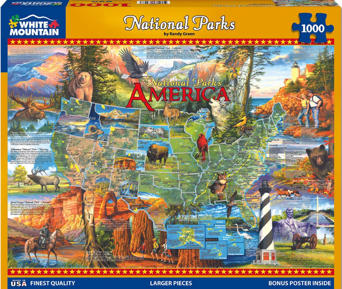 National Parks 1000 Pcs