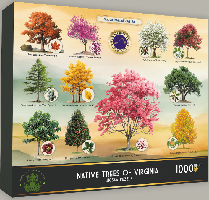 Native Trees of Virginia 1000 pc
