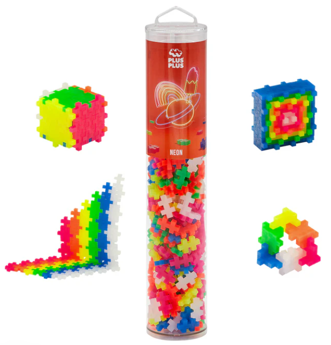 Plus Plus Neon Mix 240 pc 5+