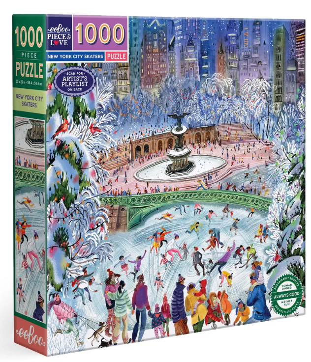 New York City Skaters 1000 pc