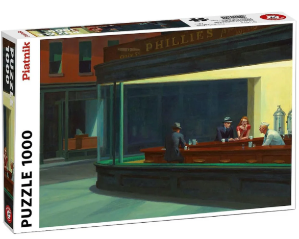 Edward Hopper, Nighthawks 1000 Pc