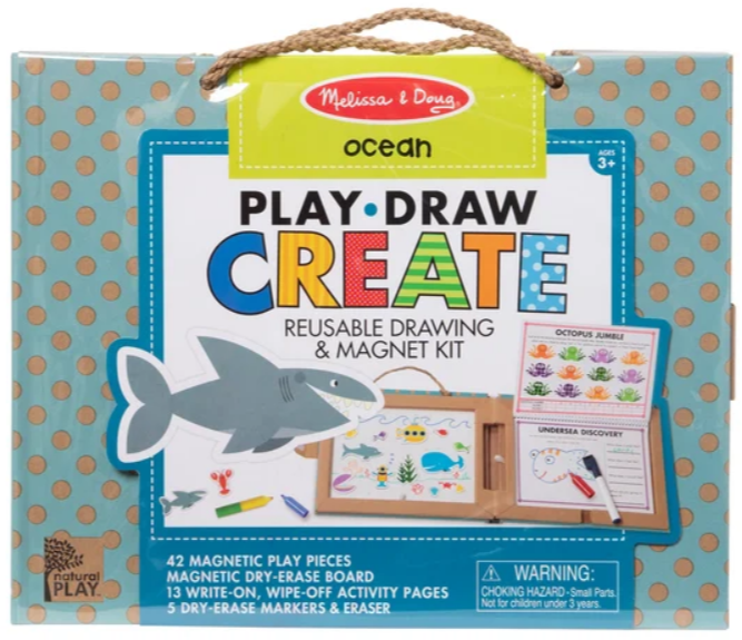 Ocean Play Draw Create 3+