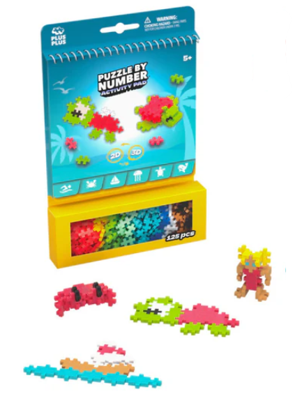 Ocean Puzzle By Number Kit 125 Pc 5+