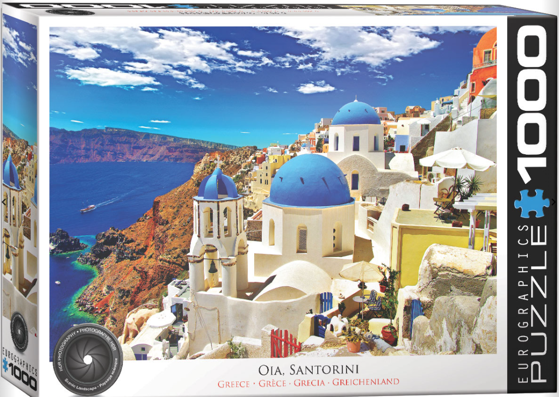 Oia, Santorini Greece 1000 pc