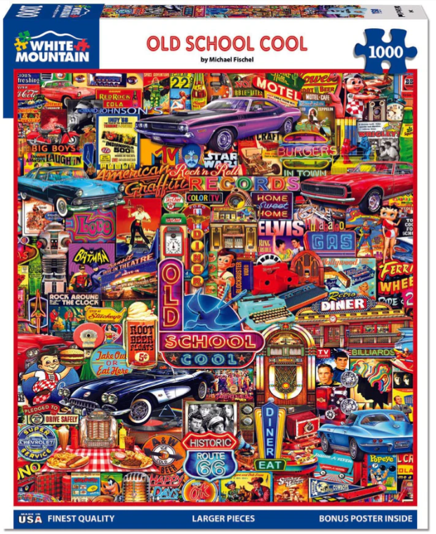 Old School Cool 1000 Pc